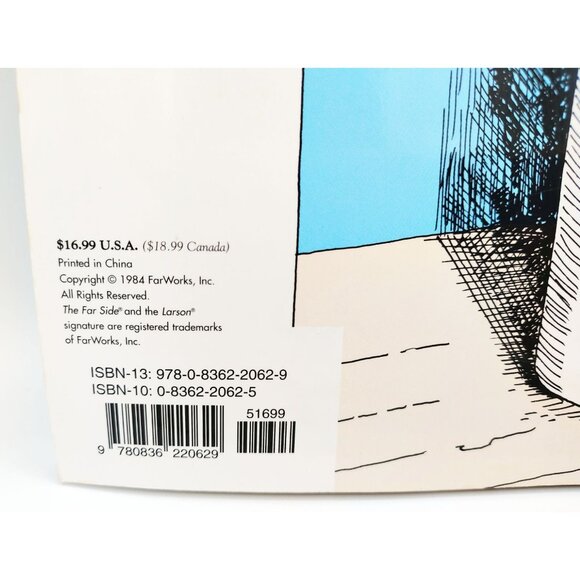 Far Side Gallery Puns of Steel Humor Comic Books Argyle Sweater Lot of 2 - Picture 4 of 14